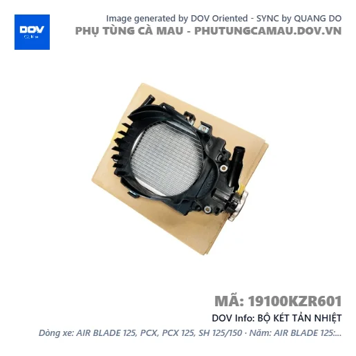 BỘ KÉT TẢN NHIỆT  — 19100KZR601