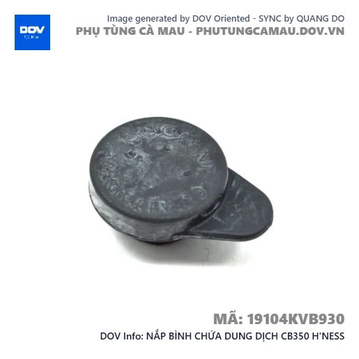 NẮP BÌNH CHỨA DUNG DỊCH CB350 H'NESS — 19104KVB930