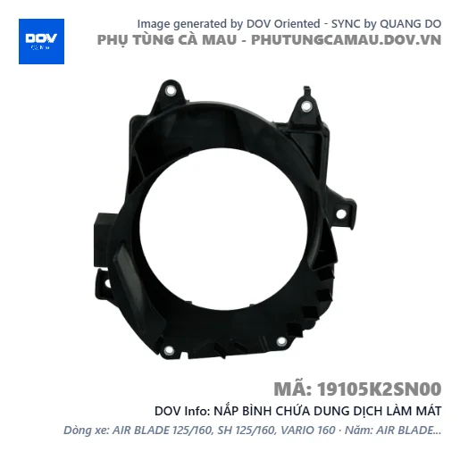 NẮP BÌNH CHỨA DUNG DỊCH LÀM MÁT  — 19105K2SN00