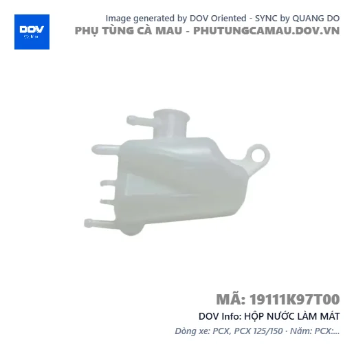 HỘP NƯỚC LÀM MÁT — 19111K97T00