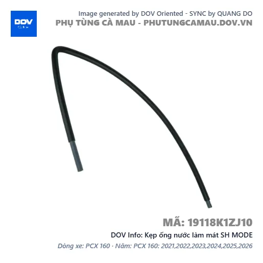 Kẹp ống nước làm mát SH MODE — 19118K1ZJ10
