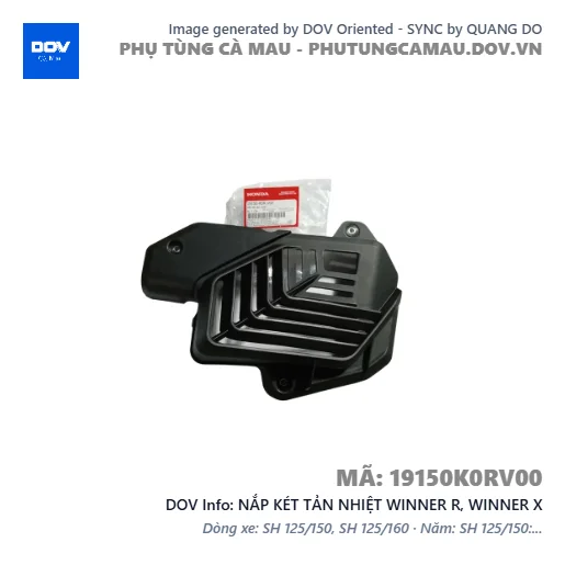 NẮP KÉT TẢN NHIỆT WINNER R, WINNER X — 19150K0RV00