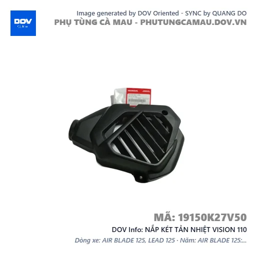 NẮP KÉT TẢN NHIỆT VISION 110 — 19150K27V50