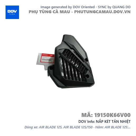 NẮP KÉT TẢN NHIỆT  — 19150K66V00