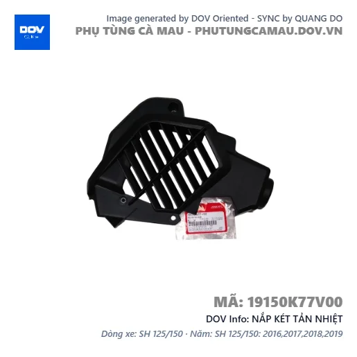 NẮP KÉT TẢN NHIỆT  — 19150K77V00