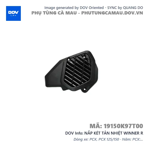 NẮP KÉT TẢN NHIỆT WINNER R — 19150K97T00