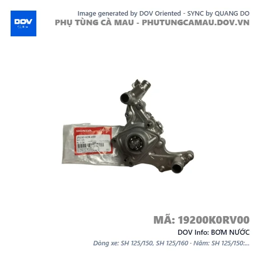 BƠM NƯỚC  — 19200K0RV00