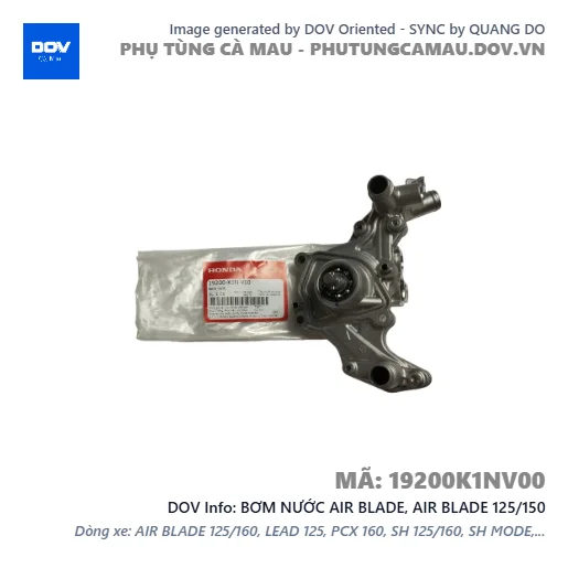 BƠM NƯỚC AIR BLADE, AIR BLADE 125/150 — 19200K1NV00