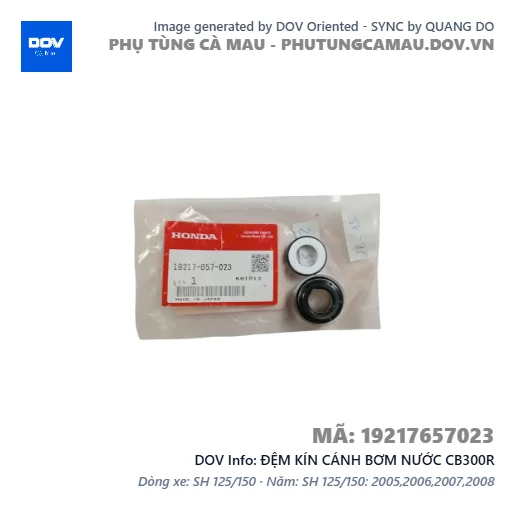 ĐỆM KÍN CÁNH BƠM NƯỚC CB300R — 19217657023
