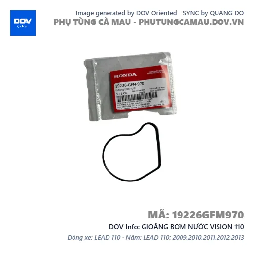 GIOĂNG BƠM NƯỚC VISION 110 — 19226GFM970