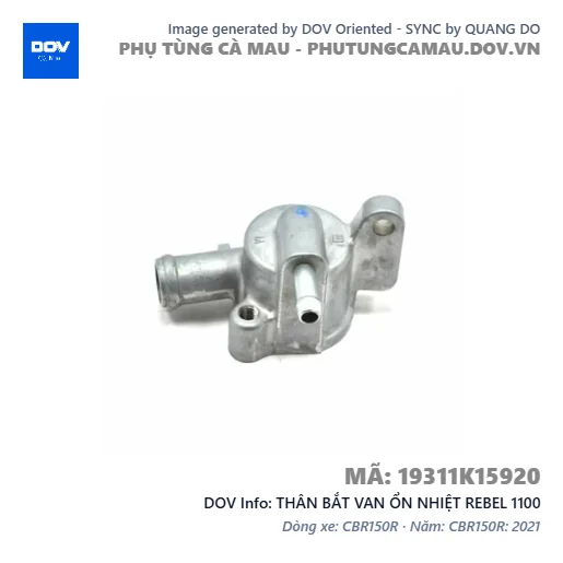 THÂN BẮT VAN ỔN NHIỆT REBEL 1100 — 19311K15920