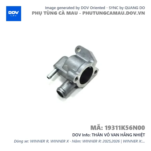 THÂN VỎ VAN HẰNG NHIỆT  — 19311K56N00