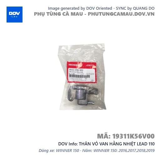 THÂN VỎ VAN HẰNG NHIỆT LEAD 110 — 19311K56V00