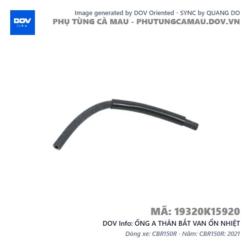 ỐNG A THÂN BẮT VAN ỔN NHIỆT  — 19320K15920