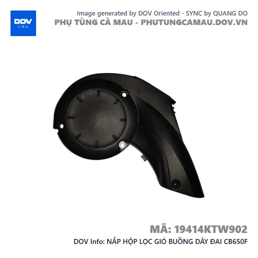 NẮP HỘP LỌC GIÓ BUỒNG DÂY ĐAI CB650F — 19414KTW902