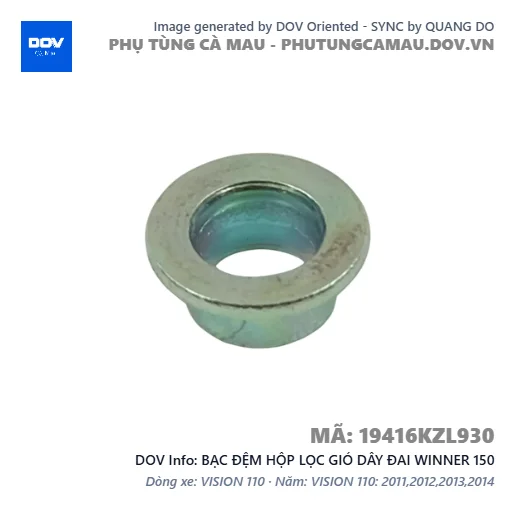 BẠC ĐỆM HỘP LỌC GIÓ DÂY ĐAI WINNER 150 — 19416KZL930
