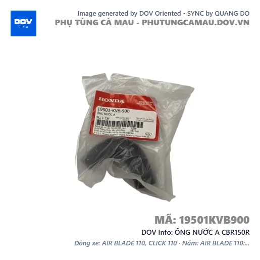 ỐNG NƯỚC A CBR150R — 19501KVB900