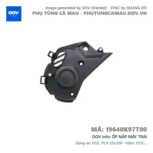 ỐP NẮP MÁY TRÁI — 19640K97T00