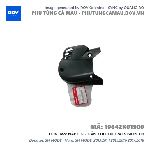 NẮP ỐNG DẪN KHÍ BÊN TRÁI VISION 110 — 19642K01900