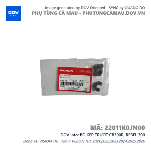 BỘ KẸP TRƯỢT CB300R, REBEL 300 — 22011K0JN00