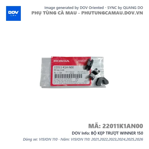 BỘ KẸP TRƯỢT WINNER 150 — 22011K1AN00