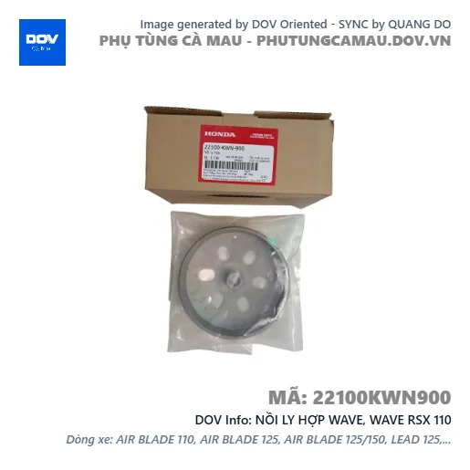 NỒI LY HỢP WAVE, WAVE RSX 110 — 22100KWN900