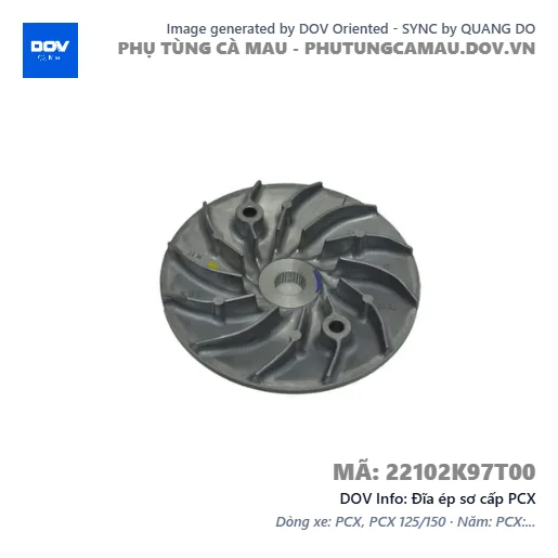 Đĩa ép sơ cấp PCX — 22102K97T00