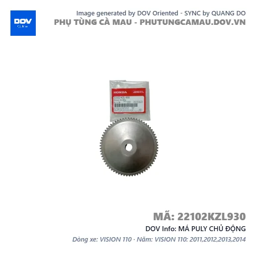 MÁ PULY CHỦ ĐỘNG  — 22102KZL930
