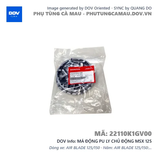 MÁ ĐỘNG PU LY CHỦ ĐỘNG MSX 125 — 22110K1GV00