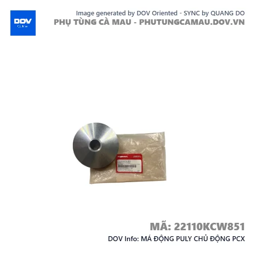 MÁ ĐỘNG PULY CHỦ ĐỘNG PCX — 22110KCW851
