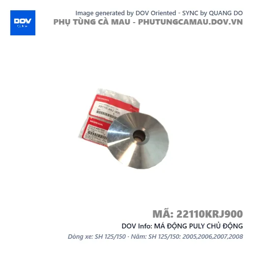 MÁ ĐỘNG PULY CHỦ ĐỘNG  — 22110KRJ900