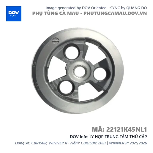 LY HỢP TRUNG TÂM THỨ CẤP — 22121K45NL1