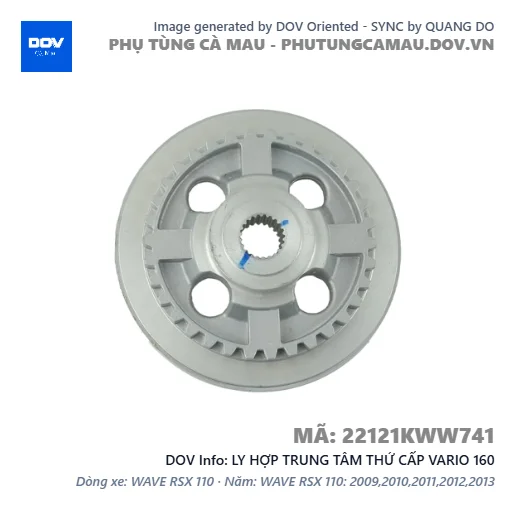 LY HỢP TRUNG TÂM THỨ CẤP VARIO 160 — 22121KWW741