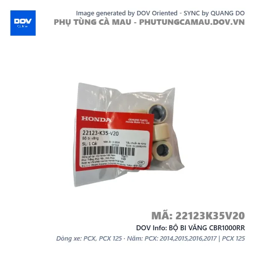 BỘ BI VĂNG CBR1000RR — 22123K35V20