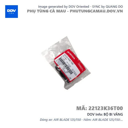 BỘ BI VĂNG  — 22123K36T00
