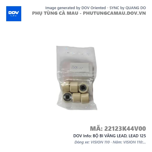 BỘ BI VĂNG LEAD, LEAD 125 — 22123K44V00
