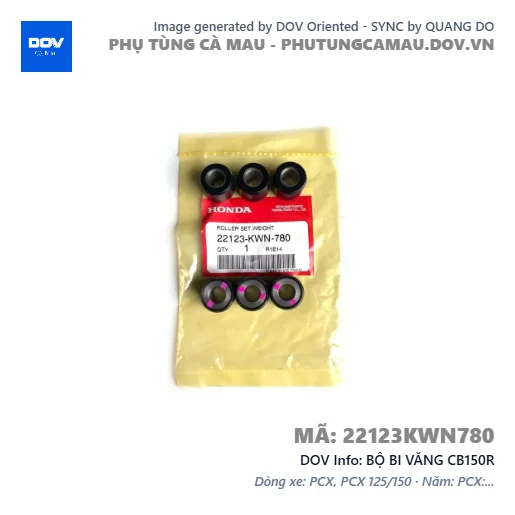 BỘ BI VĂNG CB150R — 22123KWN780