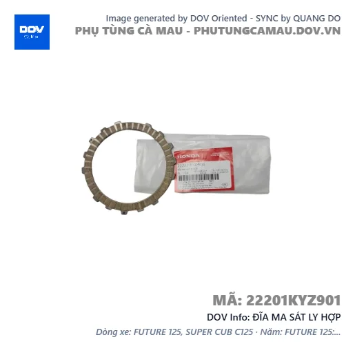 ĐĨA MA SÁT LY HỢP  — 22201KYZ901