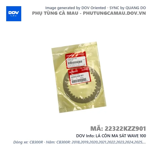 LÁ CÔN MA SÁT WAVE 100 — 22322KZZ901