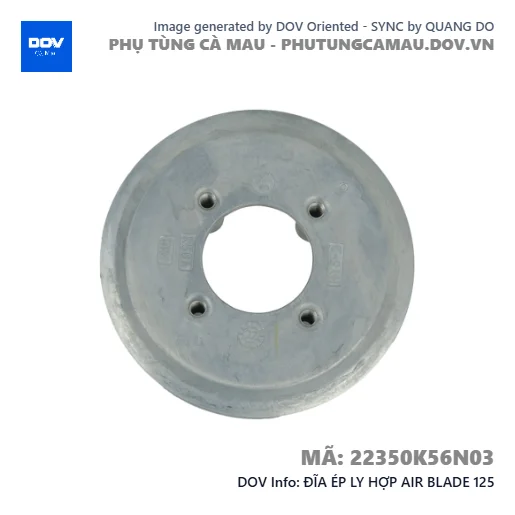 ĐĨA ÉP LY HỢP AIR BLADE 125 — 22350K56N03