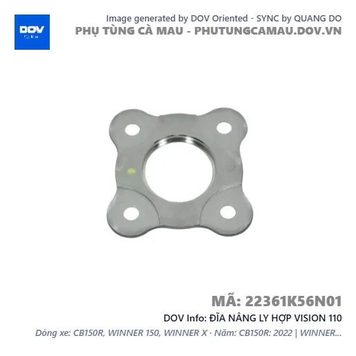 ĐĨA NÂNG LY HỢP VISION 110 — 22361K56N01