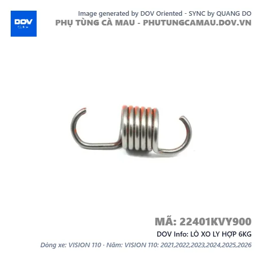 LÒ XO LY HỢP 6KG  — 22401KVY900