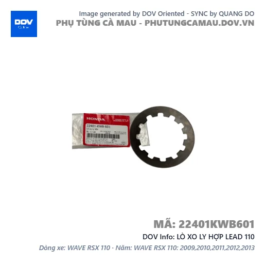 LÒ XO LY HỢP LEAD 110 — 22401KWB601
