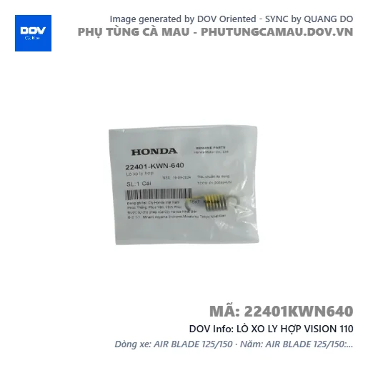 LÒ XO LY HỢP VISION 110 — 22401KWN640