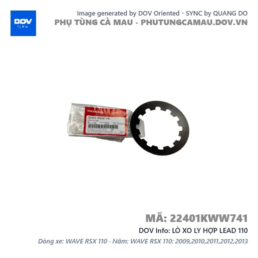 LÒ XO LY HỢP LEAD 110 — 22401KWW741