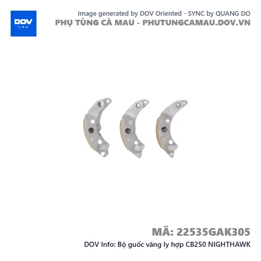 Bộ guốc văng ly hợp CB250 NIGHTHAWK — 22535GAK305