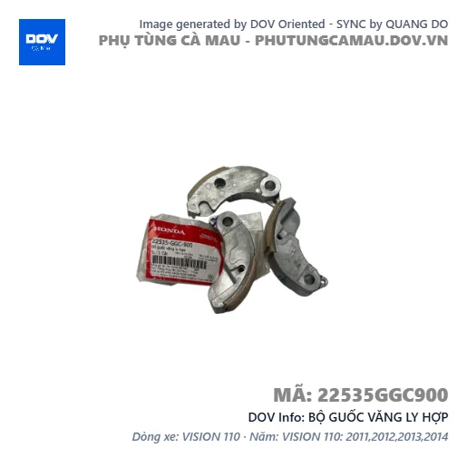 BỘ GUỐC VĂNG LY HỢP  — 22535GGC900