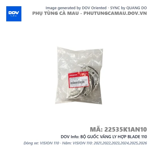 BỘ GUỐC VĂNG LY HỢP BLADE 110 — 22535K1AN10