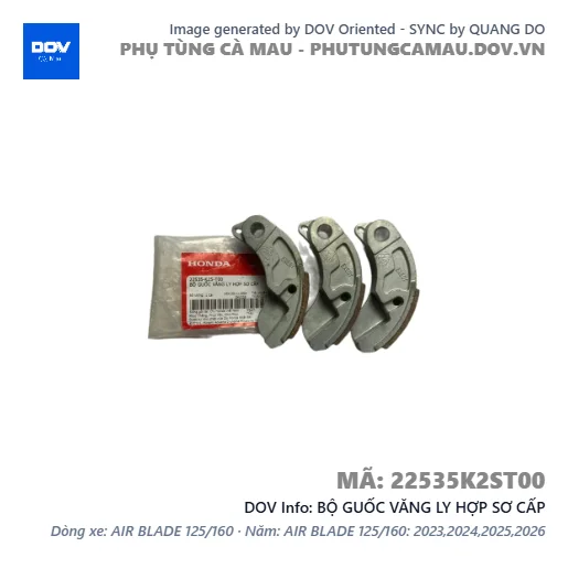BỘ GUỐC VĂNG LY HỢP SƠ CẤP — 22535K2ST00