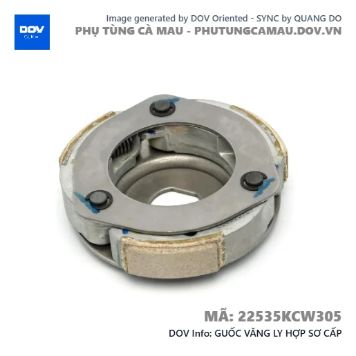 GUỐC VĂNG LY HỢP SƠ CẤP — 22535KCW305